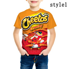 cheetosmen, Shirt, Sleeve, Shorts