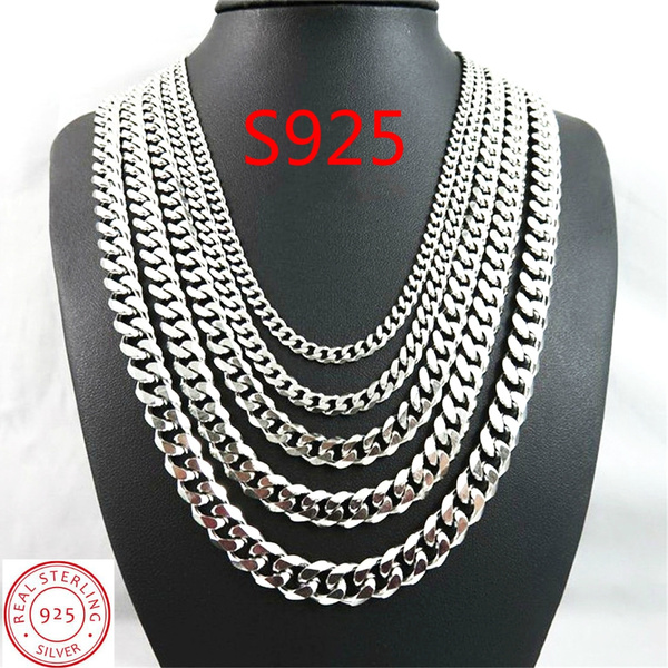 good quality silver chains