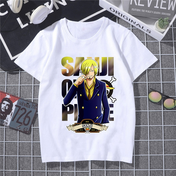 One piece sanji shirt Clearance