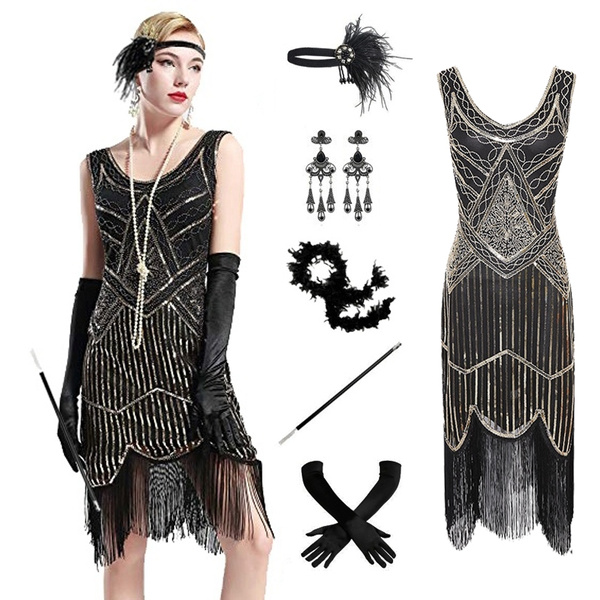 Wish hot sale flapper dress