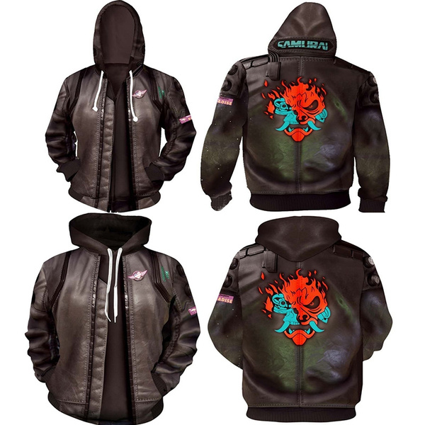 Cyberpunk 2077 samurai hoodie new arrivals