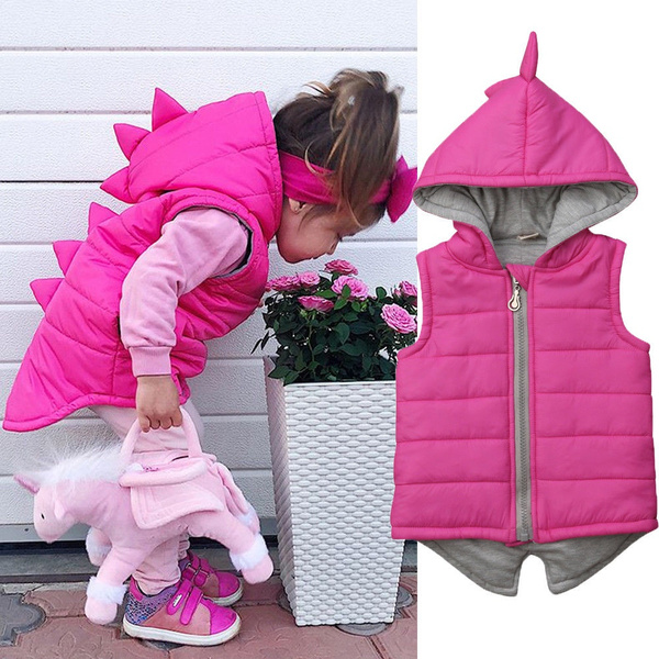 Pink hotsell dinosaur coat