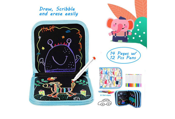 Yolyoo Erasable Drawing Pad Toys Reusable Painting Board Portable Writing Board Gift for Christmas