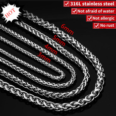 Steel, Chain Necklace, necklaces for men, Stainless Steel