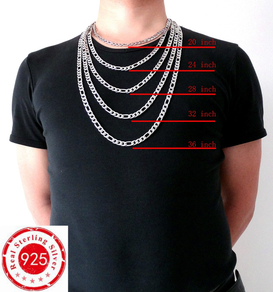 22 inch on sale figaro chain