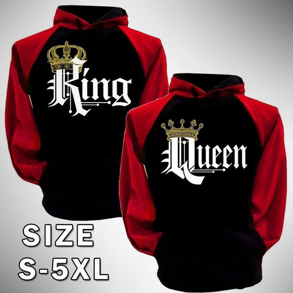 king and queen hoodies wish