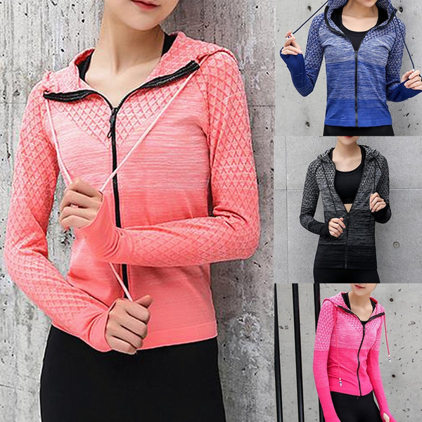 womens gym zip up