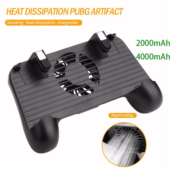 beproeving bad kool F1 PUBG Controller Game Gamepad Joystick Cooling Fan L1 R1 Trigger Shooting  Free Fire Gamepad For iPhone Android Mobile Phone | Wish