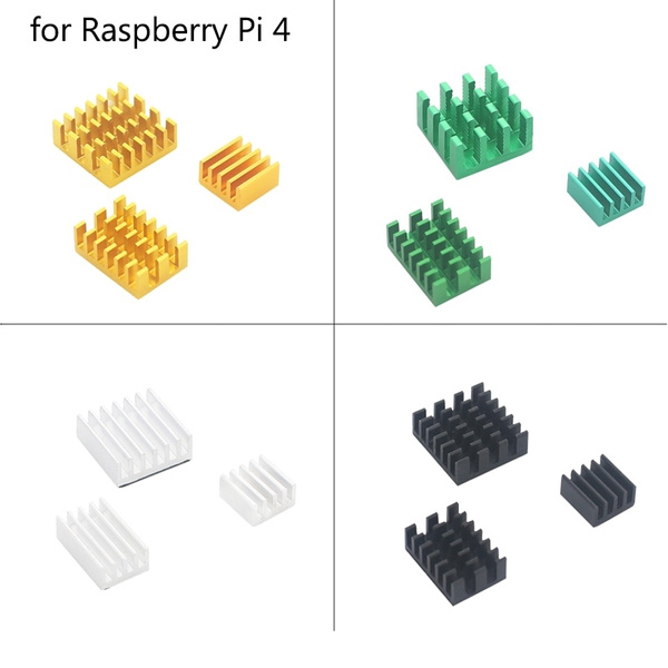 Raspberry Pi Heatsink Aluminum Heat Sinks Cooled Sink Cooling Pad for ...