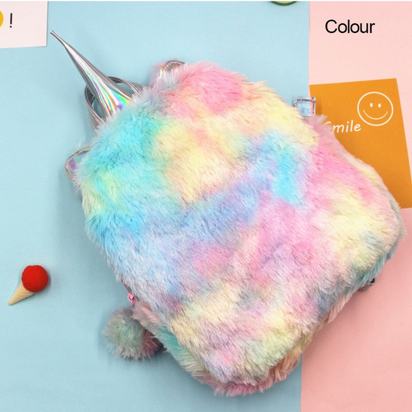 furry unicorn backpack