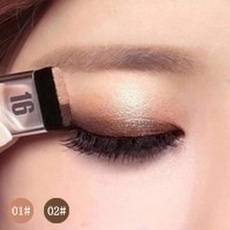 2019 New Fashion Women Makeup  3 Seconds Eyeshadow Makeup Double Layer Coloured Gradation Cosmetic Brush