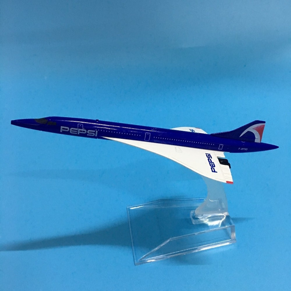 PEPSI Concorde Collectible Plane Model 1:400 Diecast Supersonic Plane Aircraft 