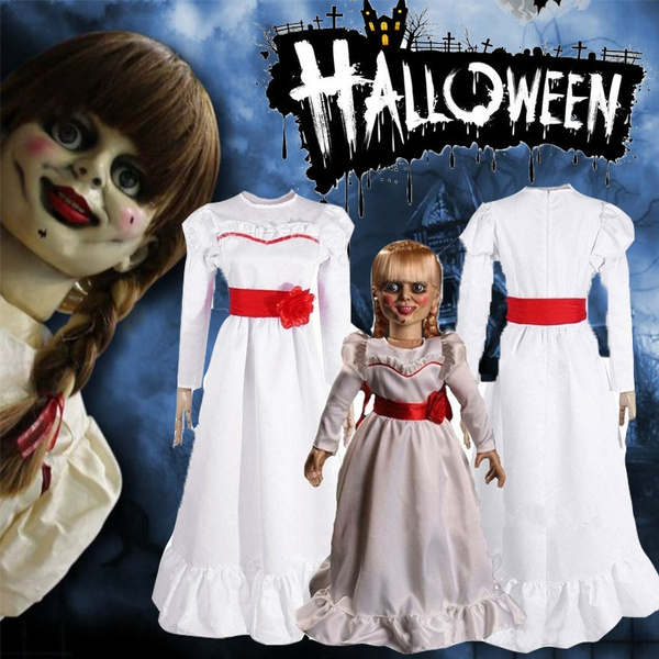 Annabelle Costume Annabelle Dress Cosplay Costume Kids Halloween Costume