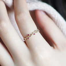 cute, crystal ring, branchring, wedding ring