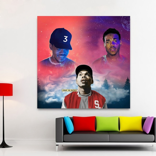 Download Chance The Rapper Acidrap 10 Day Coloring Book Poster Album Cover Music Poster Print On Silk Wall Art Home Decor Wish