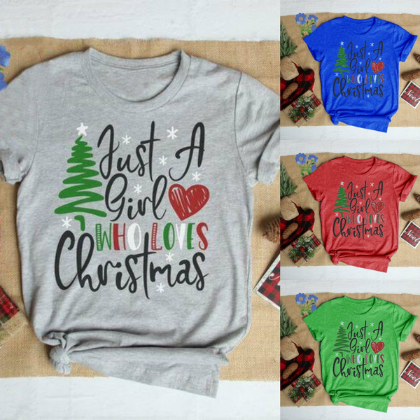 plus size women's christmas shirts