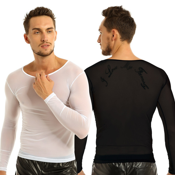 Mens discount sheer sleepwear