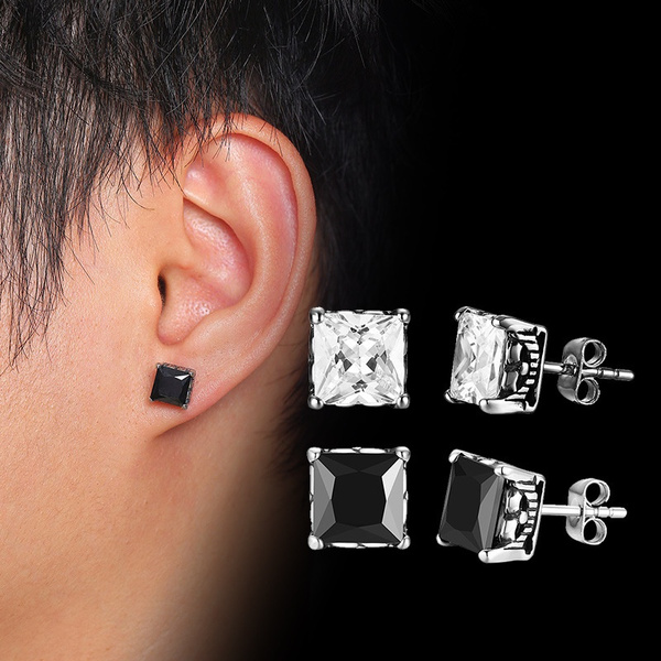 Boy hot sale earrings images