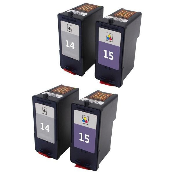 Compatibles Lexmark 14 Lexmark 15 Ink 