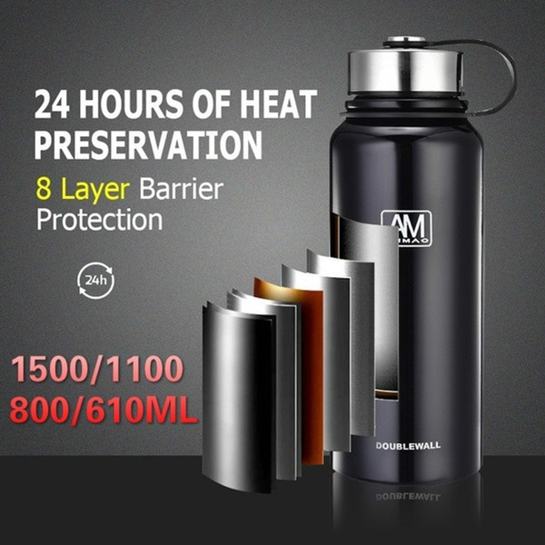 Large Capacity Thermos for Outdoor Camping Thermos Stainless Steel