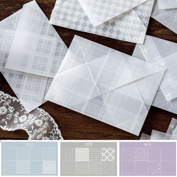 Vintage Pattern Vellum Paper For Scrapbooking Happy Planner Plain White ...