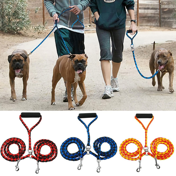 double leads for 2 dogs