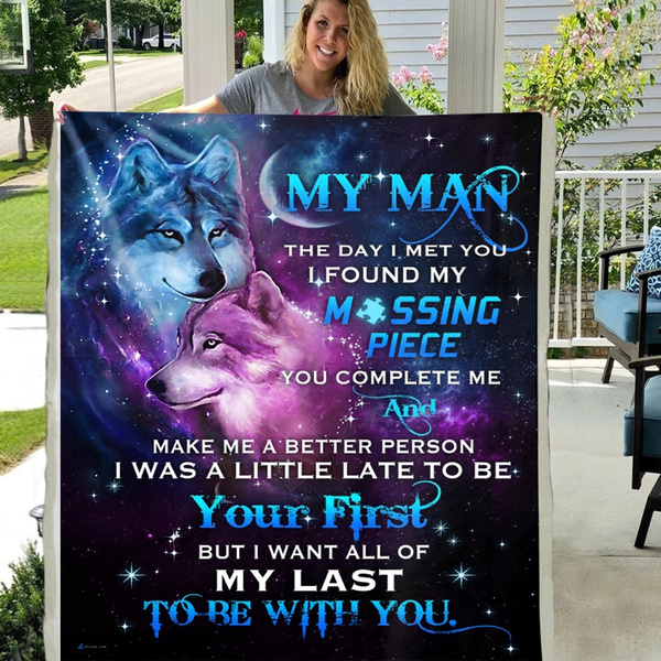 MY MAN THE DAY I MET YOU I FOUND MY MISSING PIECE YOU COMPLETE ME 3D ...