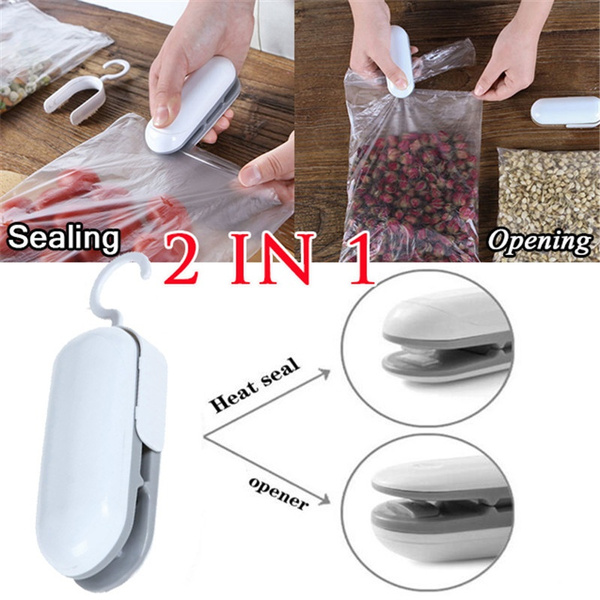 1 Piece New Package Heat Sealer Closer Portable Sealing Tool Heat Mini