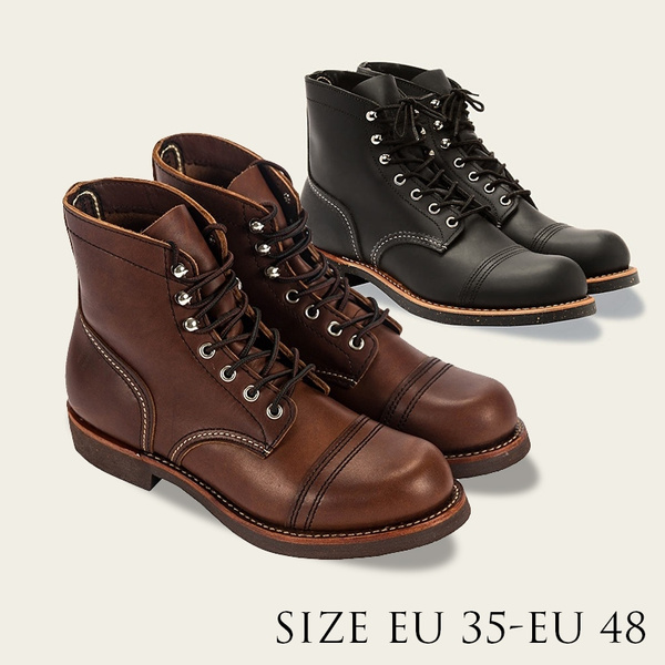 mens high cut lace up martin boots