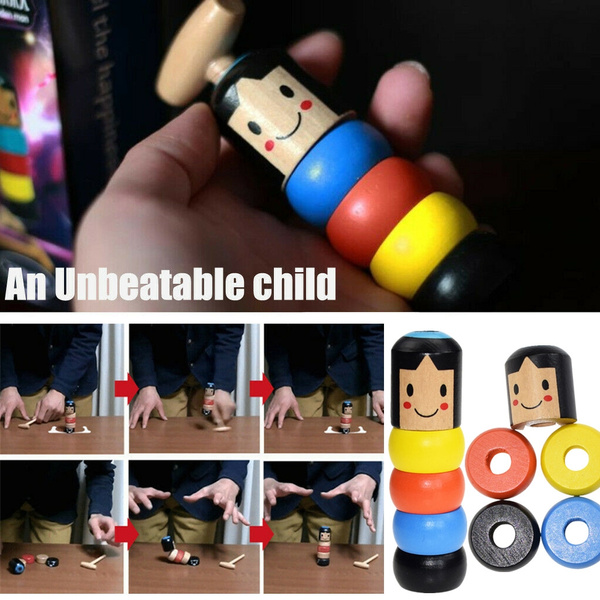 funny wooden magic toy