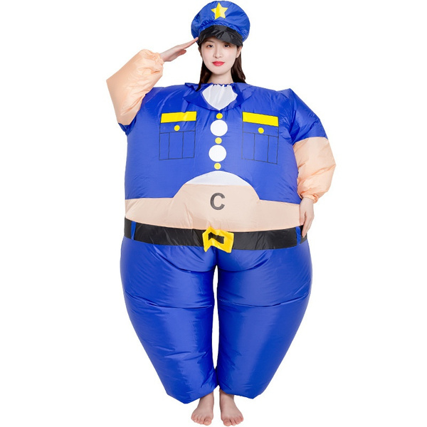 fat policeman cartoon