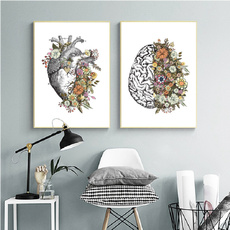 anatomywallart, Heart, Decor, heartprint