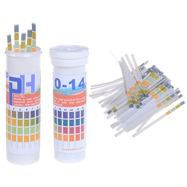 150 Strips bottled PH test strip 0-14 ph acidic alkaline indicator urine salRSDE