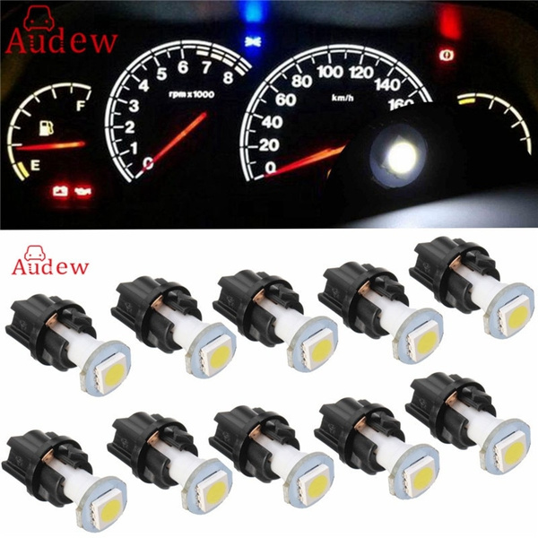 10Pcs T5 74 PC74 1 SMD Twist Socket Instrument Cluster Dashboard