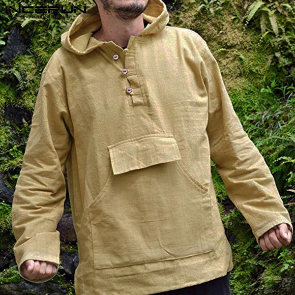 Hooded tunic outlet mens