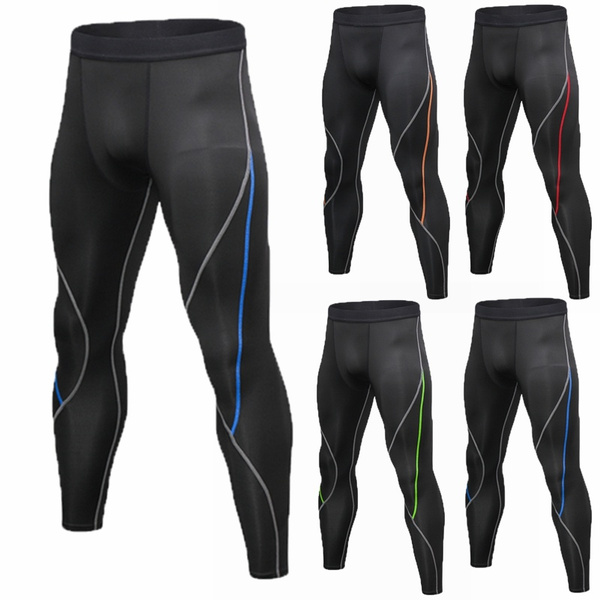 Men's Quick Dry Compression Leggings for Men - High Stretch & Breathable  Sports Pants for Running & Training - AliExpress