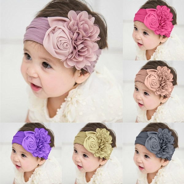 infant flower headbands
