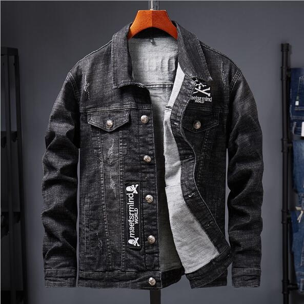 Men's Hooded Denim Jacket Hip Hop Jeans Coat Casual Outerwear Hoodies Tops  | eBay