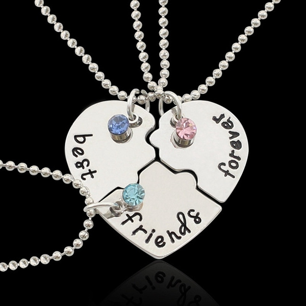Shape Puzzle Hand Stamped Friendship 
