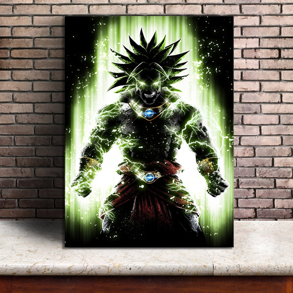 Poster dragon ball super broly anime version