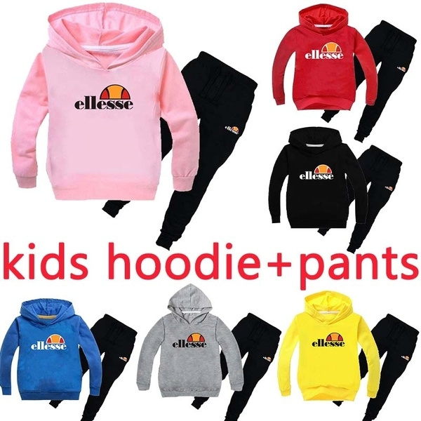 Ellesse logo Kids hoodie sets Hoodies 