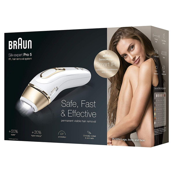 Braun Silk Expert Pro 5 PL5014 IPL Permanent Visible Hair Removal