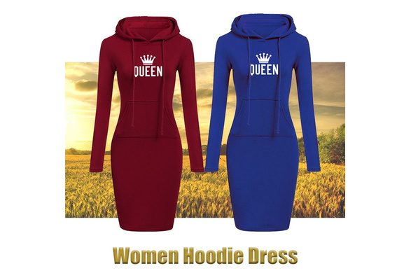 winter hoodie dress
