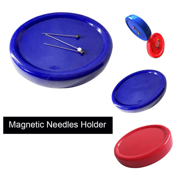 Portable DIY Dressmaking Needle Arts Storage box Magnetic Pin Cushion  Needles Holder Sewing Accessory Sewing Tools