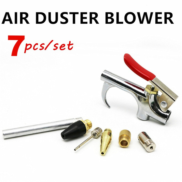 Air Compressor Air Duster Gun Compressed Air Blow Gun Air Nozzle Blower Tool Kit 