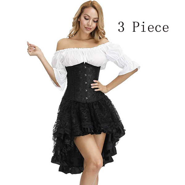 Corset with best sale skirt outfit