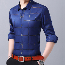 Men, Long Sleeve, Spring, Dress
