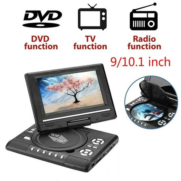 Portable DVD Player with LCD Screen Fully Compatible with MPEG4
