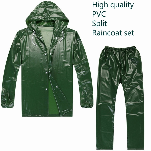 raincoat and pants set