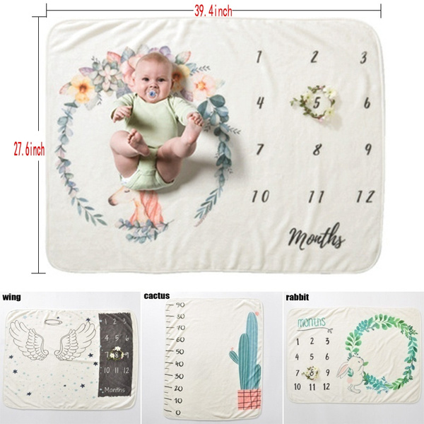 Month mat for discount baby